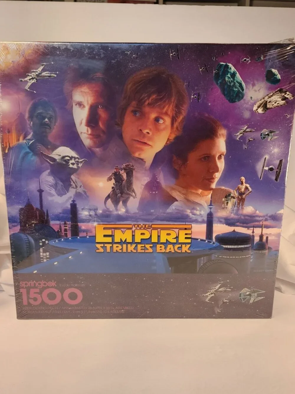 MINT IN BOX 1500 piece STAR WARS The Empire Strikes Back puzzle